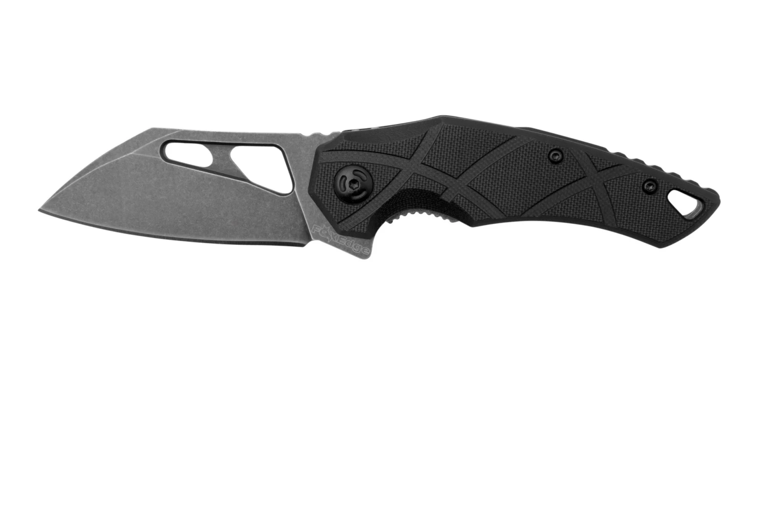 Fox Edge Atrax, Black G10, FE-010 Couteau De Poche 1 Fox Edge Atrax, Black G10, FE-010 Couteau De Poche