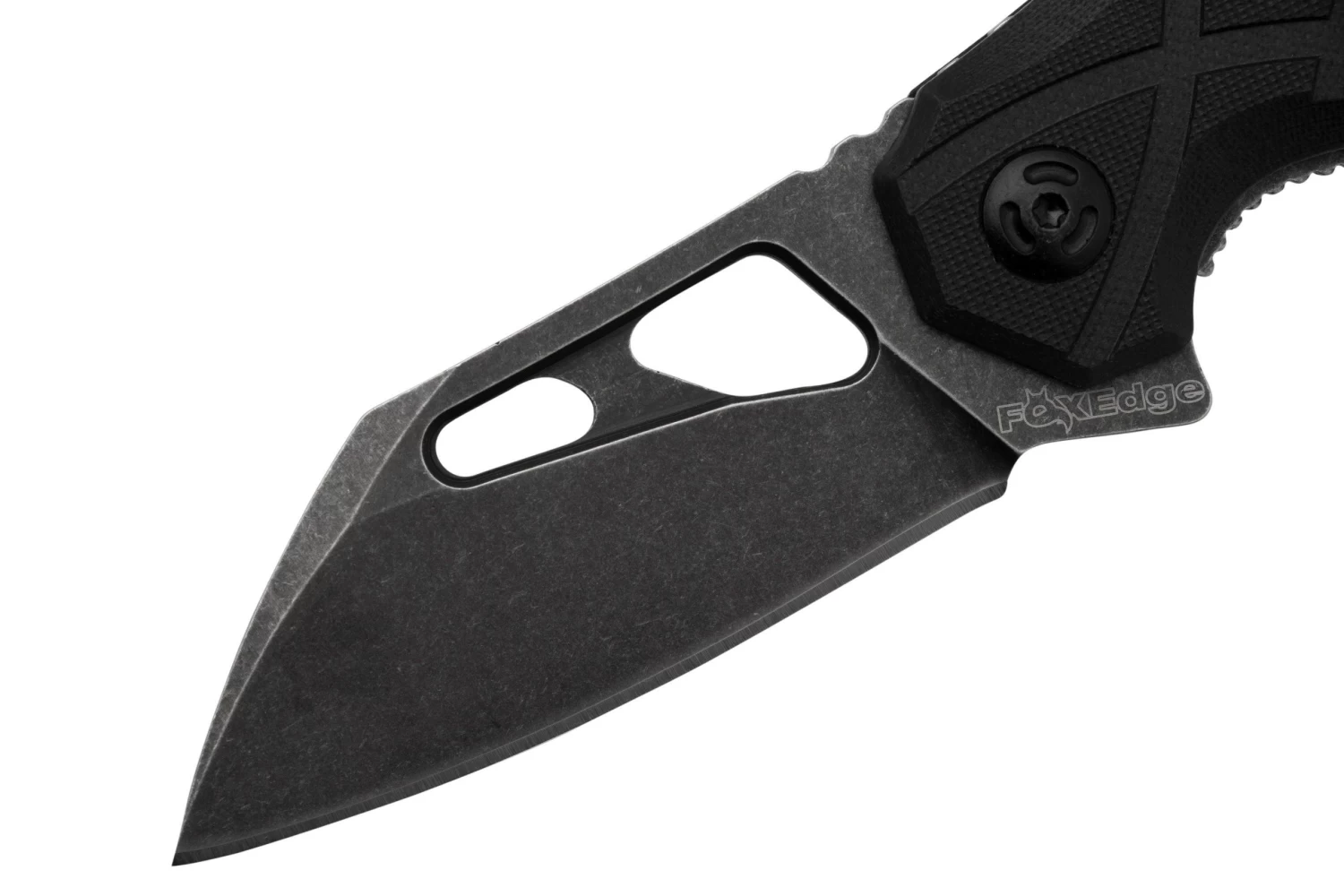 Fox Edge Atrax, Black G10, FE-010 Couteau De Poche 3 Fox Edge Atrax, Black G10, FE-010 Couteau De Poche – Image 3