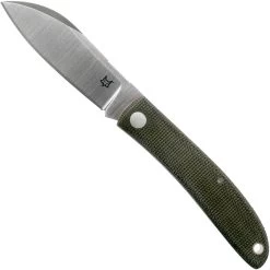 Fox Knives Livri FX-273 Green Canvas Micarta Couteau De Poche Slipjoint
