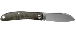 Fox Knives Livri FX-273 Green Canvas Micarta Couteau De Poche Slipjoint -Couteaux Promotion Boutique FOFX 273 02 fox knives