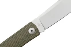 Fox Knives Livri FX-273 Green Canvas Micarta Couteau De Poche Slipjoint -Couteaux Promotion Boutique FOFX 273 05 foxknives