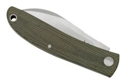 Fox Knives Livri FX-273 Green Canvas Micarta Couteau De Poche Slipjoint -Couteaux Promotion Boutique FOFX 273 06 foxknives