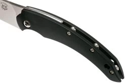 Fox Slim Dragotac Piemontes FX-518 Black FRN Couteau De Poche, Bastinelli Design -Couteaux Promotion Boutique FOFX 518 07 fox knives