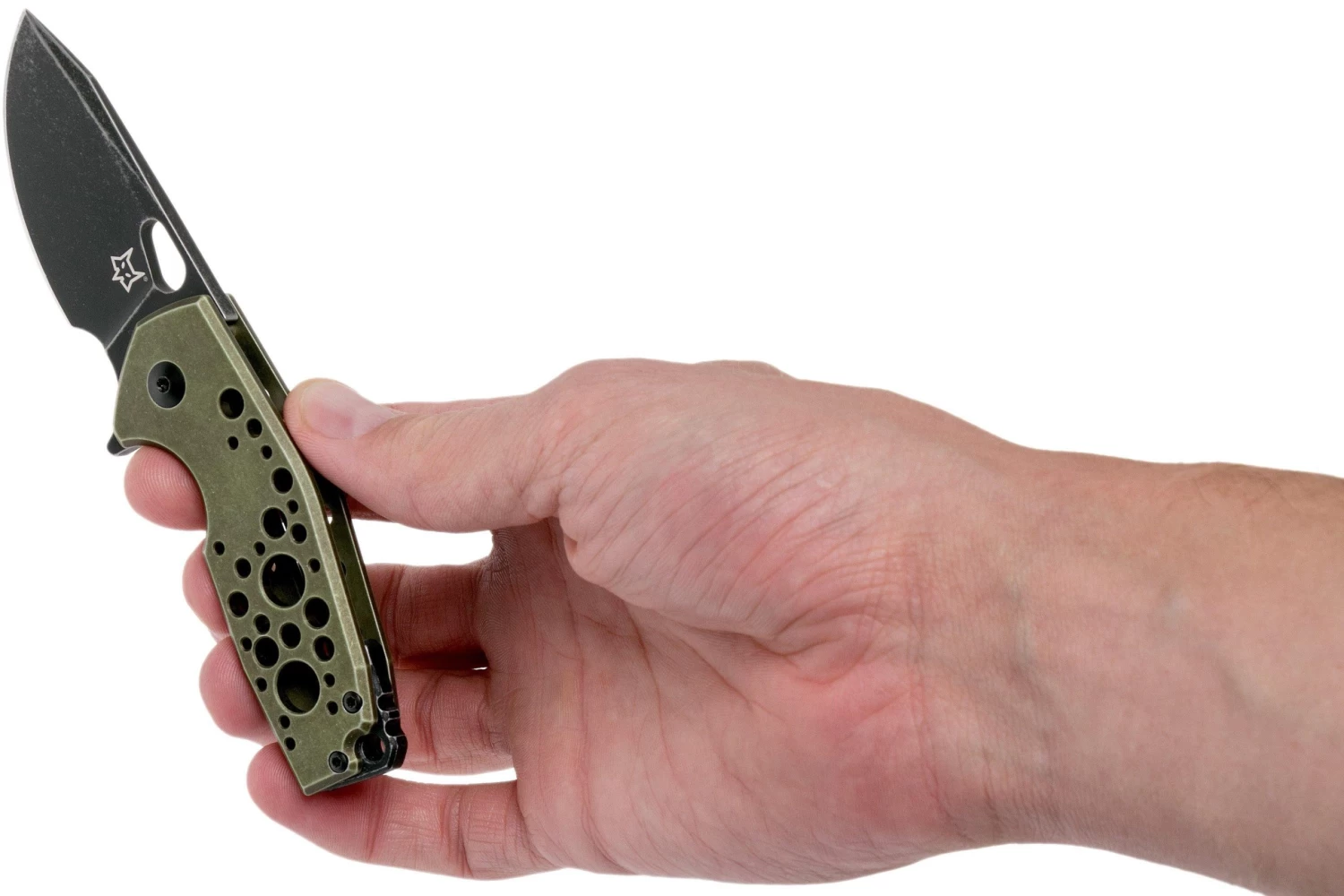 Fox Suru Alu Green FX-526ALG Couteau De Poche, Jesper Voxnaes Design 8 Fox Suru Alu Green FX-526ALG Couteau De Poche, Jesper Voxnaes Design – Image 8