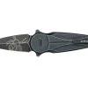 Fox Knives Saturn Black SW Linkshandig, FX-551 SX ALB Couteau De Poche