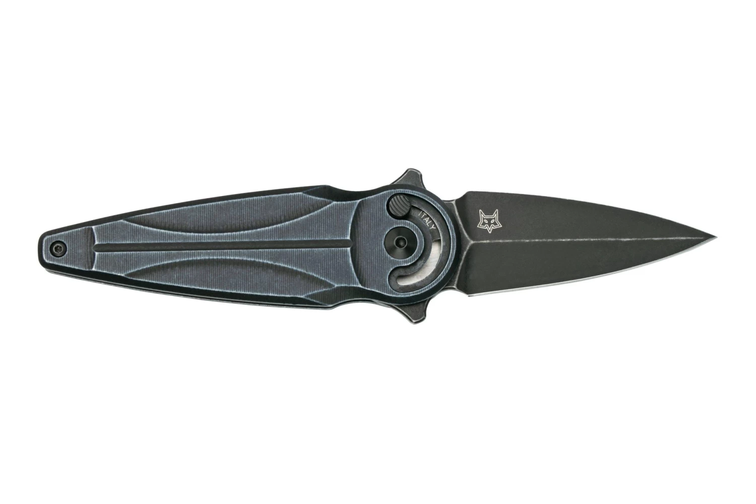 Fox Knives Saturn Black SW Linkshandig, FX-551 SX ALB Couteau De Poche 2 Fox Knives Saturn Black SW Linkshandig, FX-551 SX ALB Couteau De Poche – Image 2