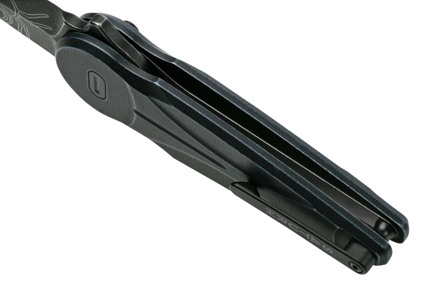 Fox Knives Saturn Black SW Linkshandig, FX-551 SX ALB Couteau De Poche 6 Fox Knives Saturn Black SW Linkshandig, FX-551 SX ALB Couteau De Poche – Image 6