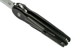 Fox Knives Saturn Linkshandig Satin Titanium PVD, FX-551 SX Ti Couteau De Poche -Couteaux Promotion Boutique FOFX 551SXTI 05 fox