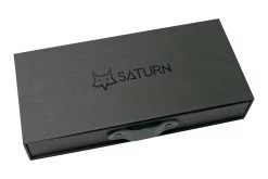 Fox Knives Saturn Linkshandig Satin Titanium PVD, FX-551 SX Ti Couteau De Poche -Couteaux Promotion Boutique FOFX 551SXTI 09 fox