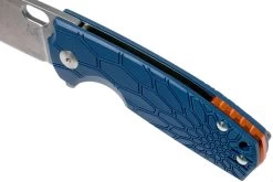 Fox Vox Core FX-604BL Blue Stonewashed Couteau De Poche, Jesper Voxnaes Design -Couteaux Promotion Boutique FOFX 604BL 07 fox knives