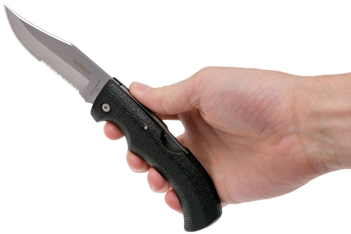 Gerber Gator 06079 Clip Point, Serrated Couteau De Poche 8 Gerber Gator 06079 Clip Point, Serrated Couteau De Poche – Image 8