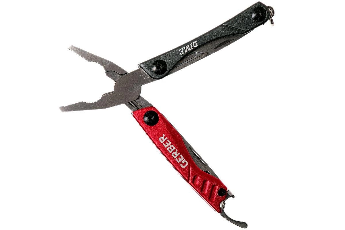 Gerber Dime Micro Pince Multifonction Rouge, 30-000417 1 Gerber Dime Micro Pince Multifonction Rouge, 30-000417