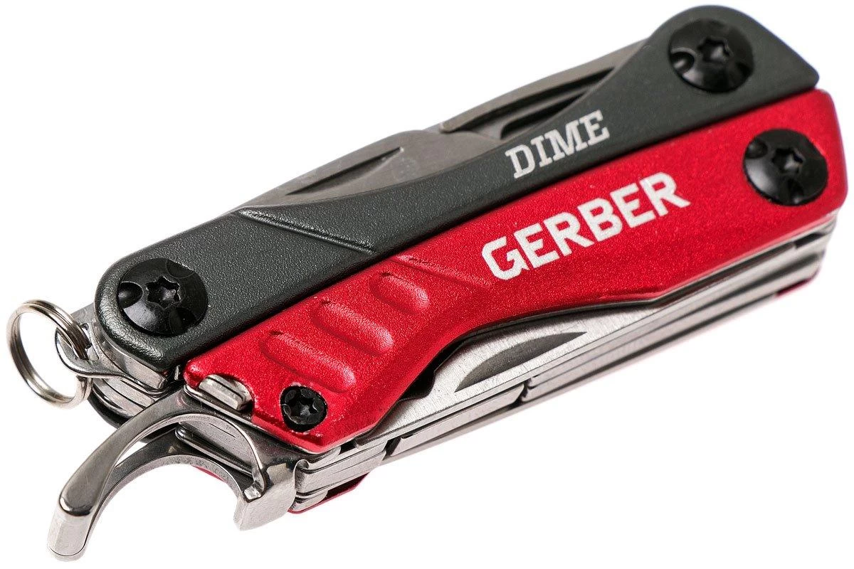 Gerber Dime Micro Pince Multifonction Rouge, 30-000417 4 Gerber Dime Micro Pince Multifonction Rouge, 30-000417 – Image 4
