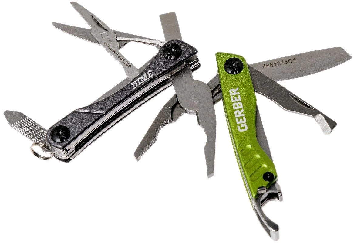 Gerber Dime Micro Pince Multifonction Verte, 31-001132 2 Gerber Dime Micro Pince Multifonction Verte, 31-001132 – Image 2