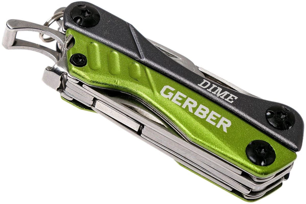 Gerber Dime Micro Pince Multifonction Verte, 31-001132 4 Gerber Dime Micro Pince Multifonction Verte, 31-001132 – Image 4
