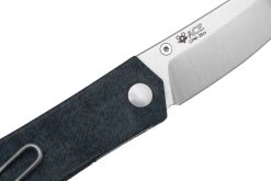 GiantMouse ACE Clyde Denim Micarta, Couteau De Poche, Ansø Et Voxnaes Design -Couteaux Promotion Boutique GMCLYDE DEN MICARTA 05 giantmouse