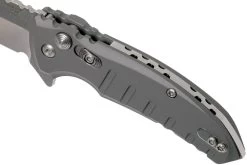 Hogue X1 Microflip Grey Wharncliffe Couteau De Poche 24162, Allen Elishewitz Design -Couteaux Promotion Boutique HK24162 07 hogue
