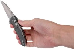 Hogue X1 Microflip Grey Wharncliffe Couteau De Poche 24162, Allen Elishewitz Design -Couteaux Promotion Boutique HK24162 08 hogue