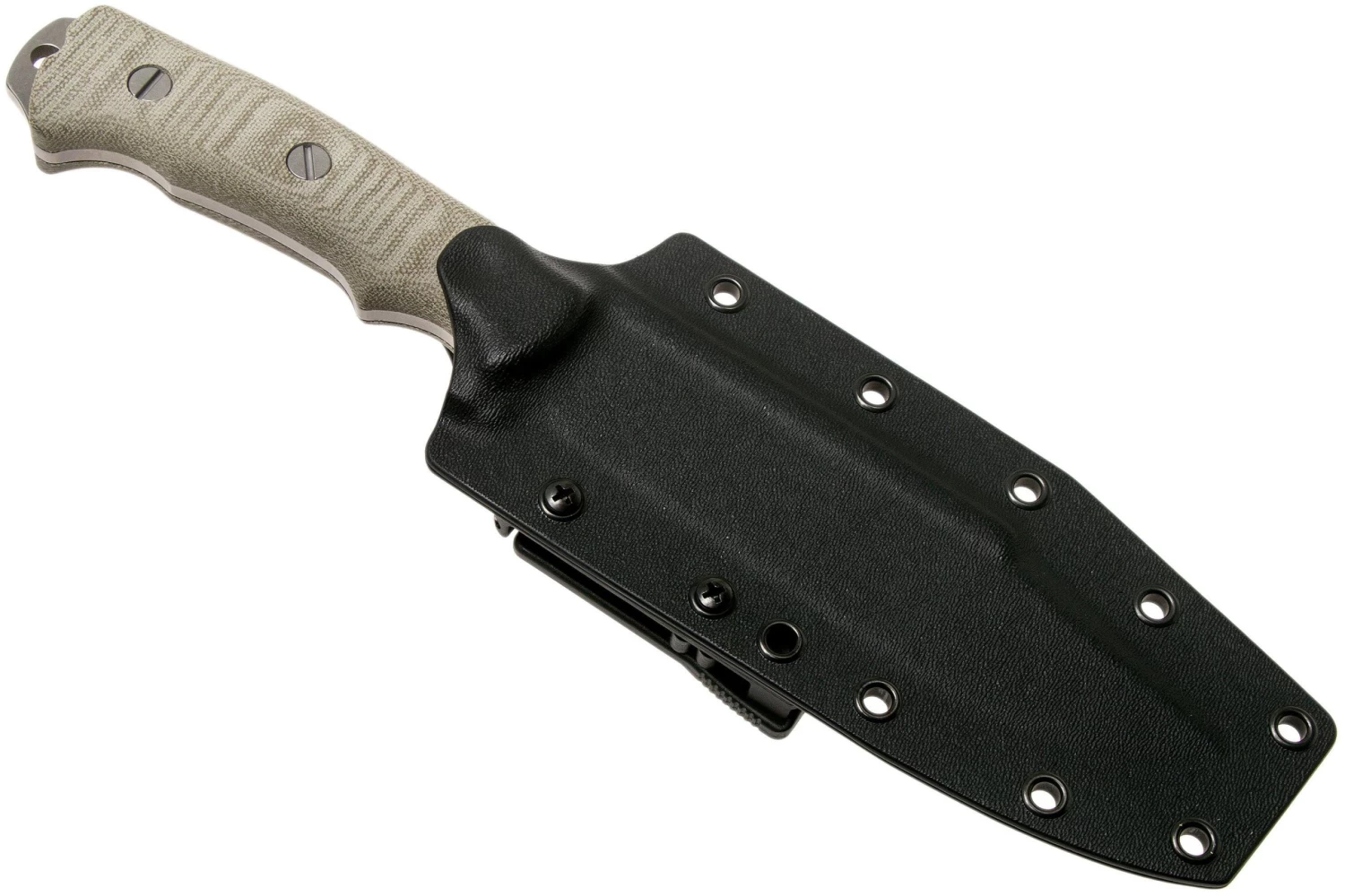 Rick Hinderer Fieldtac 6” Harpoon Spearpoint Stonewash OD-Green Micarta Couteau De Survie 6 Rick Hinderer Fieldtac 6” Harpoon Spearpoint Stonewash OD-Green Micarta Couteau De Survie – Image 6