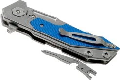 Rick Hinderer Fulltrack Spearpoint 20CV Blue G10 Couteau De Poche -Couteaux Promotion Boutique HRK K208TSTGS00 BL 06 rick hinderer knives