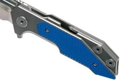 Rick Hinderer Fulltrack Spearpoint 20CV Blue G10 Couteau De Poche -Couteaux Promotion Boutique HRK K208TSTGS00 BL 09 rick hinderer knives