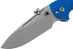 Rick Hinderer XM Slippy 3" Slicer 20CV Blue G10 Slipjoint Couteau De Poche -Couteaux Promotion Boutique HRK SLIPPY SLI BL 03 rick hinderer hrk slippy sli bl 03