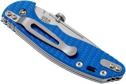 Rick Hinderer XM Slippy 3" Slicer 20CV Blue G10 Slipjoint Couteau De Poche -Couteaux Promotion Boutique HRK SLIPPY SLI BL 04 rick hinderer hrk slippy sli bl 04