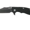 Rick Hinderer XM-18 3.5 Bowie 20CV Battle Black, Black G10 Couteau De Poche