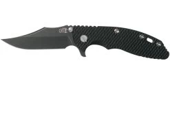 Rick Hinderer XM-18 3.5 Bowie 20CV Battle Black, Black G10 Couteau De Poche