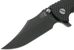 Rick Hinderer XM-18 3.5 Bowie 20CV Battle Black, Black G10 Couteau De Poche -Couteaux Promotion Boutique HRK XM18 35 BW BLB 03 rick hinderer knives