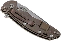 Rick Hinderer XM18 3.5” Recurve, CPM 20CV, Stonewash, Bronze, Translucent G10, Couteau De Poche -Couteaux Promotion Boutique HRK XM18 35 RCSR T 04 rick hinderer knives