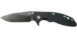 Rick Hinderer XM18 3,5” Skinny Slicer Black DLC, Black G10