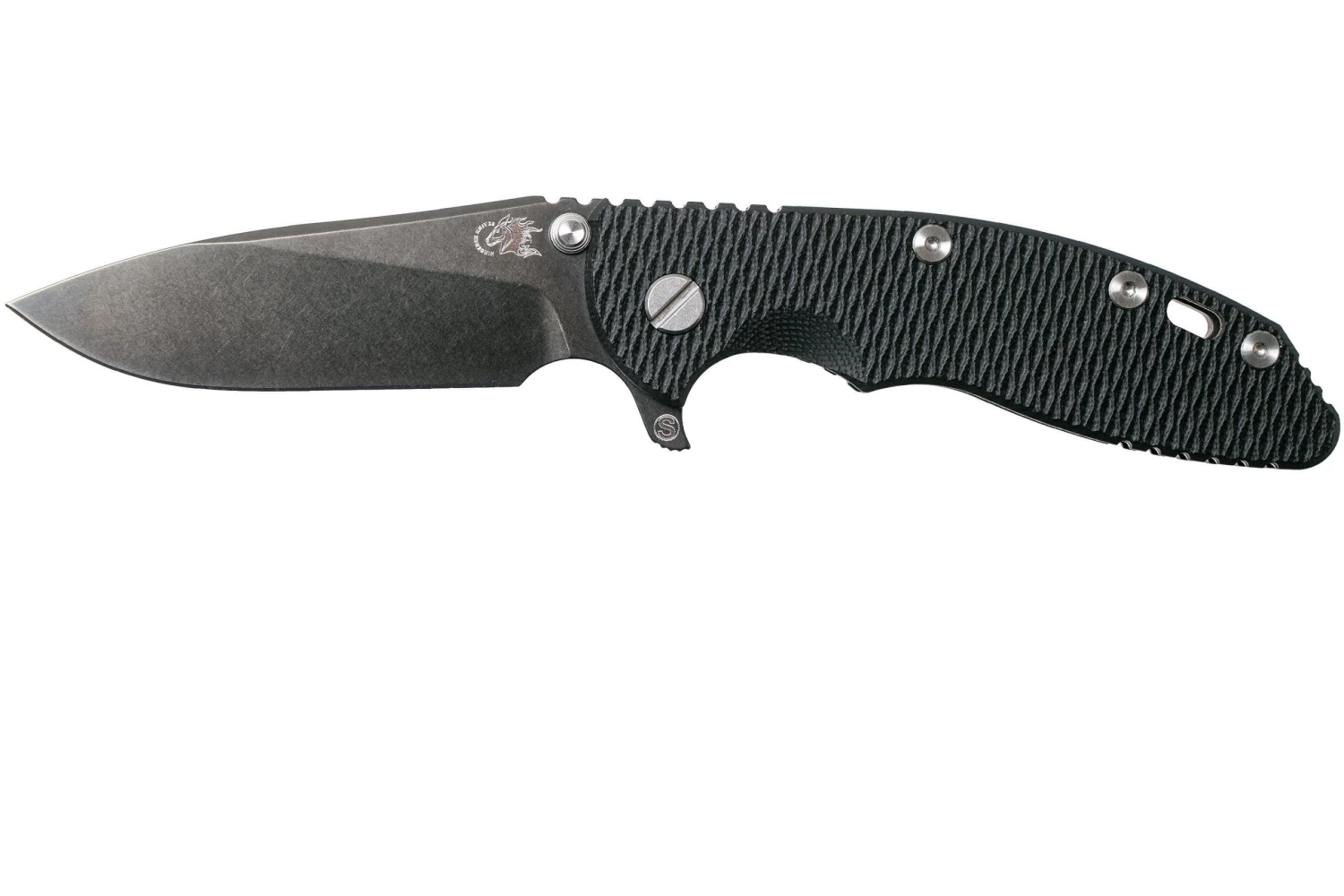 Rick Hinderer XM18 3,5” Skinny Slicer Black DLC, Black G10 1 Rick Hinderer XM18 3,5” Skinny Slicer Black DLC, Black G10