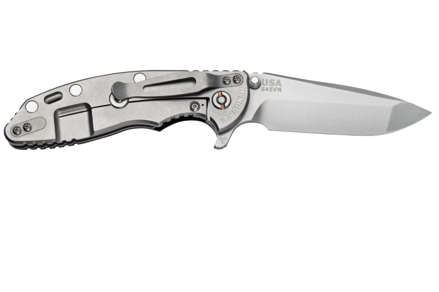 Rick Hinderer XM-18 3.5" Spanto S45VN, Black G10, CPM S45VN Couteau De Poche 2 Rick Hinderer XM-18 3.5" Spanto S45VN, Black G10, CPM S45VN Couteau De Poche – Image 2