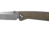 The James Brand The Barnes Titanium, OD Green Micarta KN114158-00 Couteau De Poche