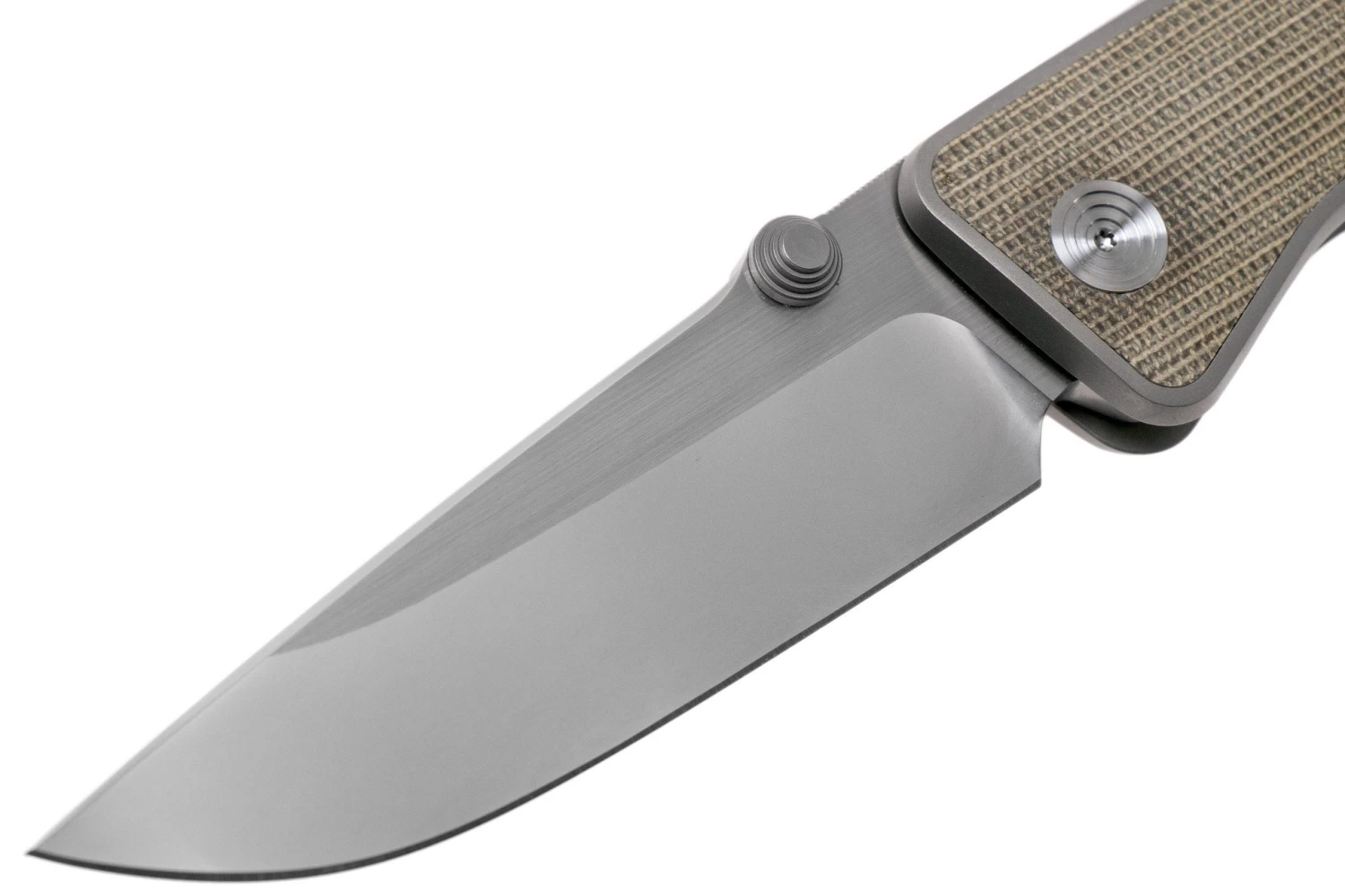 The James Brand The Barnes Titanium, OD Green Micarta KN114158-00 Couteau De Poche 3 The James Brand The Barnes Titanium, OD Green Micarta KN114158-00 Couteau De Poche – Image 3