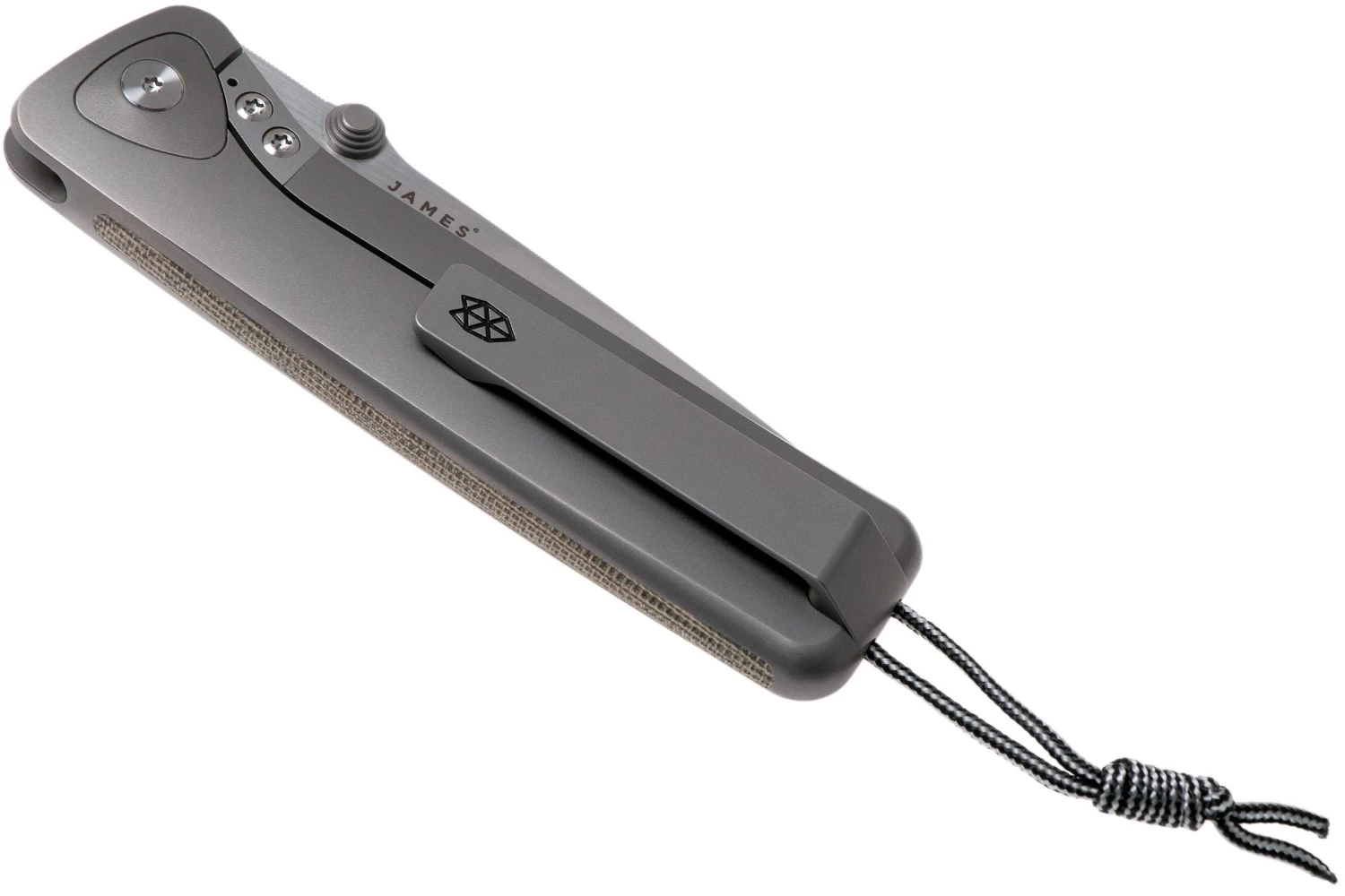 The James Brand The Barnes Titanium, OD Green Micarta KN114158-00 Couteau De Poche 4 The James Brand The Barnes Titanium, OD Green Micarta KN114158-00 Couteau De Poche – Image 4