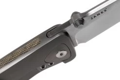 The James Brand The Barnes Titanium, OD Green Micarta KN114158-00 Couteau De Poche 13 The James Brand The Barnes Titanium, OD Green Micarta KN114158-00 Couteau De Poche -Couteaux Promotion Boutique JAKN114158 00 06 the james brand