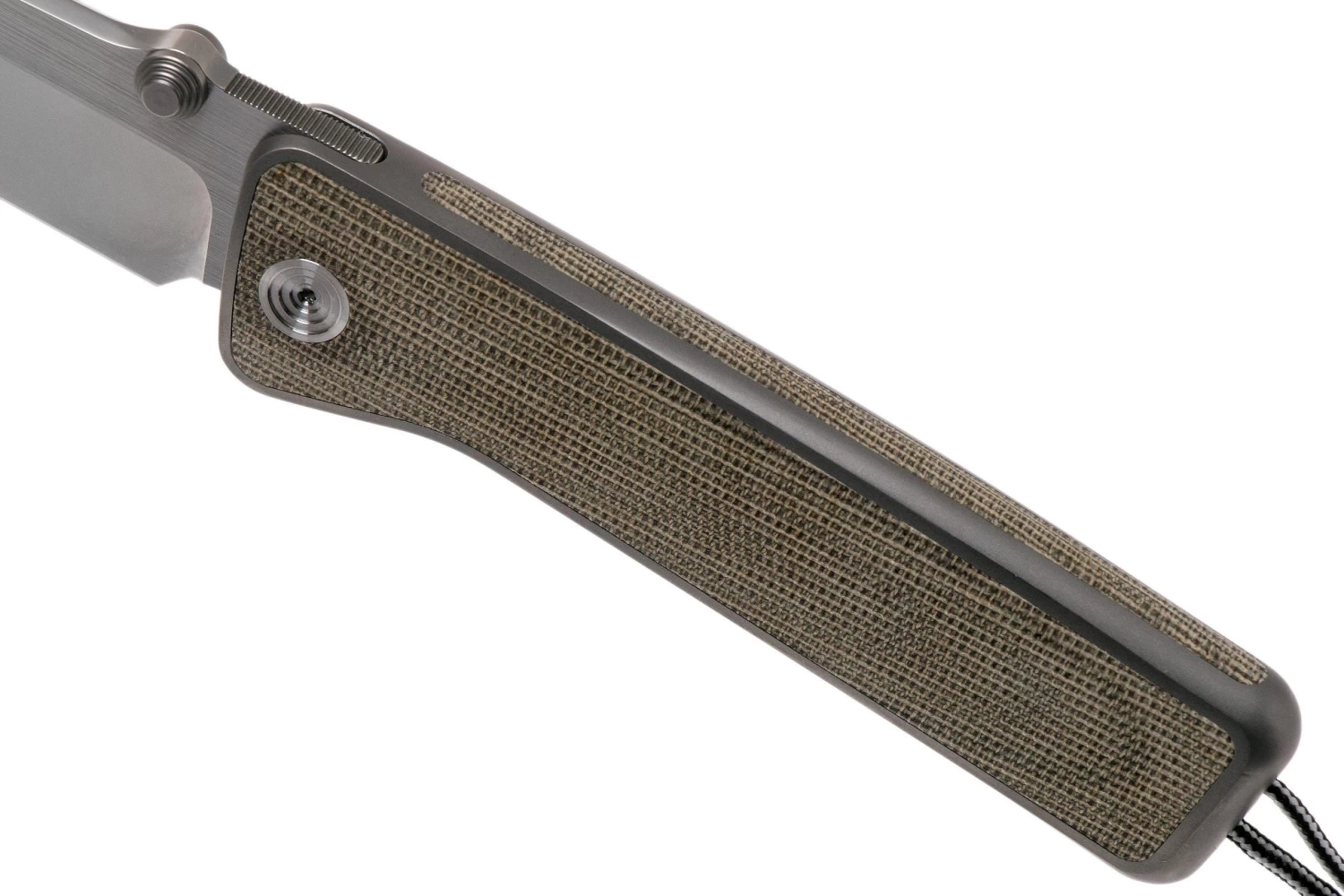 The James Brand The Barnes Titanium, OD Green Micarta KN114158-00 Couteau De Poche 7 The James Brand The Barnes Titanium, OD Green Micarta KN114158-00 Couteau De Poche – Image 7