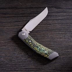 Jack Wolf Cyborg Jack CYBO-01-CTS Fat Carbon Toxic Storm, Couteau De Poche Slipjoint -Couteaux Promotion Boutique JW CYBO 01 CTS 03 jackwolf