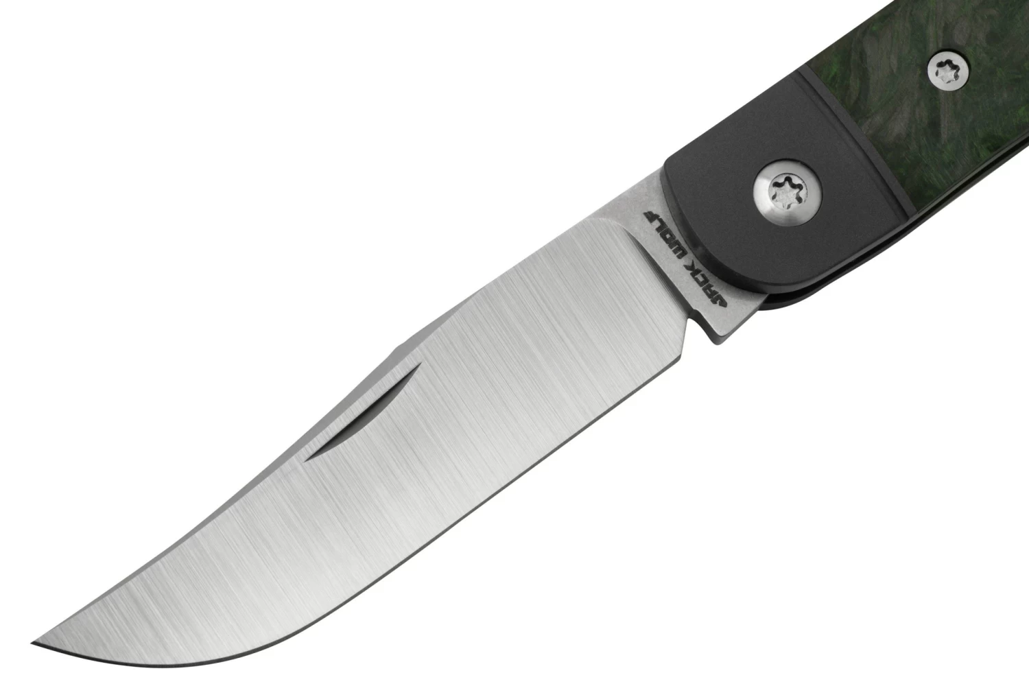 Jack Wolf Javelina Jack, JAVEL-01-DMGR, Fat Carbon Dark Matter Green, Couteau De Poche Slipjoint 3 Jack Wolf Javelina Jack, JAVEL-01-DMGR, Fat Carbon Dark Matter Green, Couteau De Poche Slipjoint – Image 3