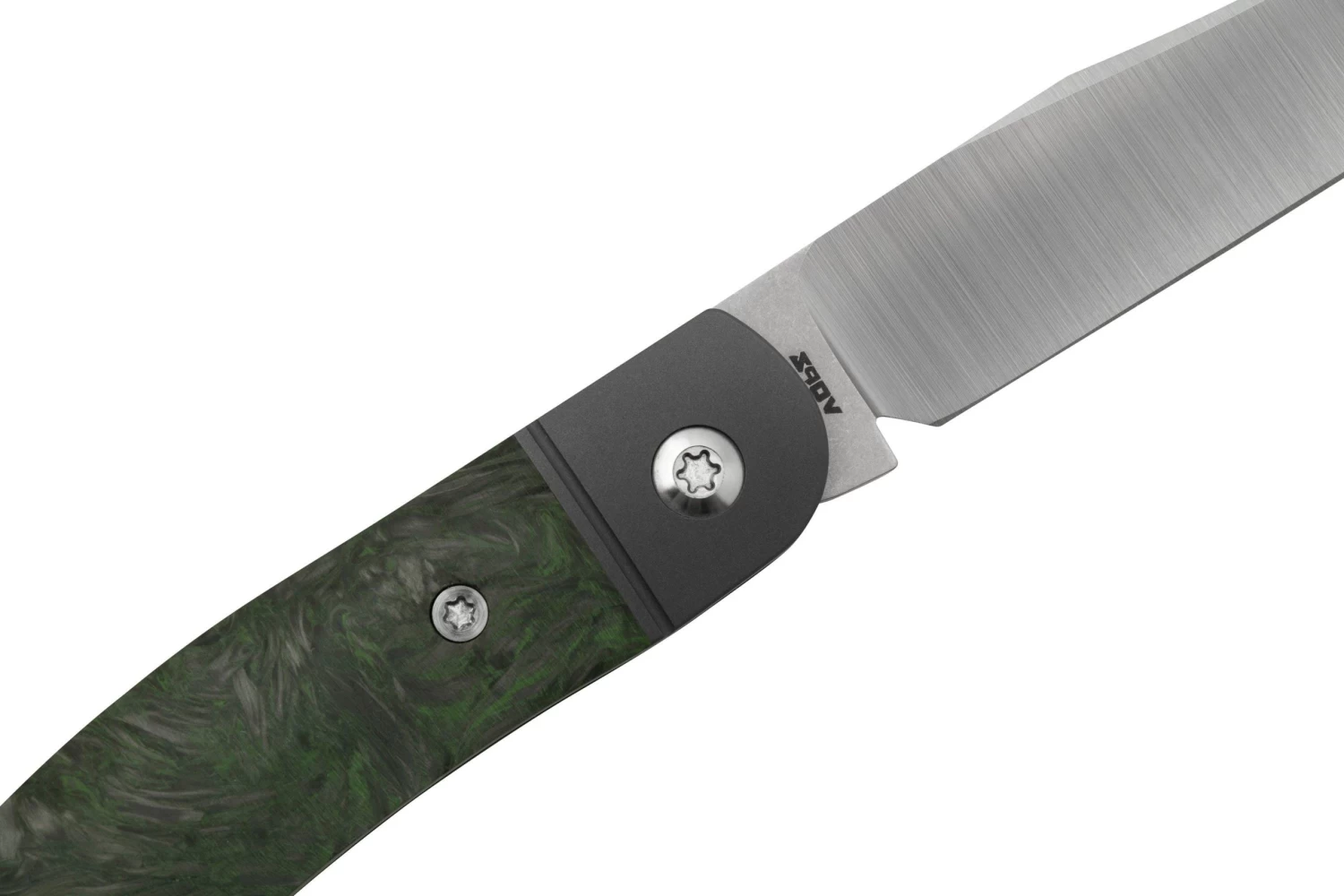 Jack Wolf Javelina Jack, JAVEL-01-DMGR, Fat Carbon Dark Matter Green, Couteau De Poche Slipjoint 5 Jack Wolf Javelina Jack, JAVEL-01-DMGR, Fat Carbon Dark Matter Green, Couteau De Poche Slipjoint – Image 5