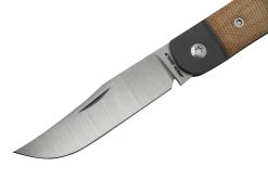 Jack Wolf Javelina Jack, JAVEL-01-NAT, Natural Canvas Micarta, Couteau De Poche Slipjoint -Couteaux Promotion Boutique JW JAVEL 01 NAT 03 jackwolf