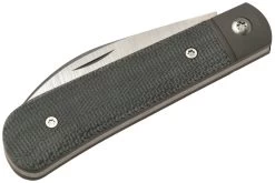 Jack Wolf Laid Back Jack, Black Canvas Micarta LAIDB-01-BLK Couteau De Poche Slipjoint -Couteaux Promotion Boutique JW LAIDB 01 BLK 06 jackwolf