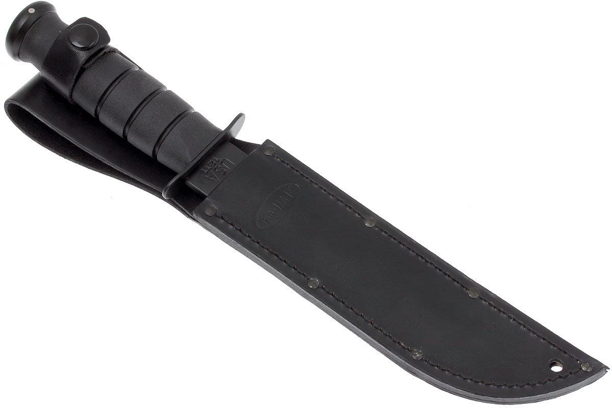 KA-BAR USMC 1211 Plain Edge, Kraton, Etui En Cuir 6 KA-BAR USMC 1211 Plain Edge, Kraton, Etui En Cuir – Image 6