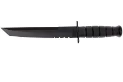 KA-BAR Tanto 1245 Partiellement Dentelé, étui Kydex