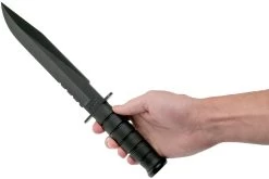 KA-BAR Fighter 1271 Couteau à Lame Fixe Partiellement Dentelé, étui Kydex -Couteaux Promotion Boutique KA1271 06 ka bar