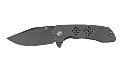 Kansept Entity K1036B2 Black, Silicon Carbided Titanium, Couteau De Poche, Nalu Knives Design