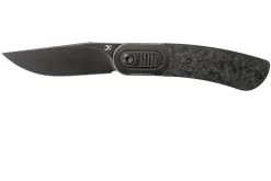 Kansept Reverie K2025A2 Black Stonewashed, Titanium Carbonfiber Couteau De Poche, Justin Lundquist Design