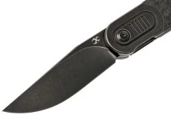 Kansept Reverie K2025A2 Black Stonewashed, Titanium Carbonfiber Couteau De Poche, Justin Lundquist Design -Couteaux Promotion Boutique KSK2025A2 03 kansept